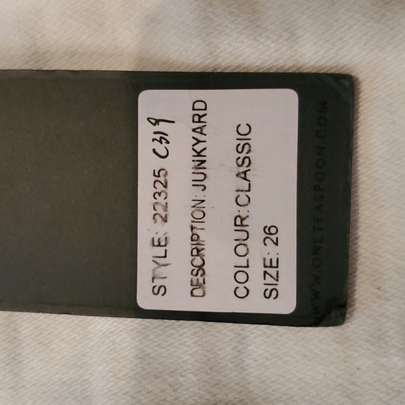 Revolve One Teaspoon Light Blue High-Low Mini Skirt. Size 26. - Picture 5 of 5